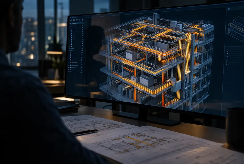 BIM en instalaciones eléctricas: cómo reducir interferencias y adicionales en obra
